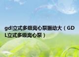 gdl立式多級(jí)離心泵振動(dòng)大（GDL立式多級(jí)離心泵）