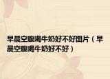 早晨空腹喝牛奶好不好圖片（早晨空腹喝牛奶好不好）