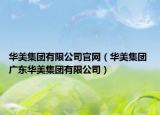 華美集團(tuán)有限公司官網(wǎng)（華美集團(tuán) 廣東華美集團(tuán)有限公司）