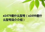 a1479是什么型號(hào)（a1699是什么型號(hào)簡(jiǎn)介介紹）