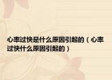 心率過快是什么原因引起的（心率過快什么原因引起的）
