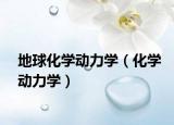 地球化學(xué)動(dòng)力學(xué)（化學(xué)動(dòng)力學(xué)）