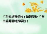 廣東省培智學(xué)校（培智學(xué)校 廣州市越秀區(qū)特殊學(xué)校）