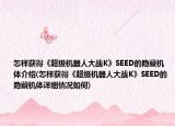 怎樣獲得《超級(jí)機(jī)器人大戰(zhàn)K》SEED的隱藏機(jī)體介紹(怎樣獲得《超級(jí)機(jī)器人大戰(zhàn)K》SEED的隱藏機(jī)體詳細(xì)情況如何)