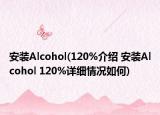 安裝Alcohol(120%介紹 安裝Alcohol 120%詳細(xì)情況如何)