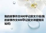 我的故事作文600字記敘文介紹(我的故事作文600字記敘文詳細情況如何)