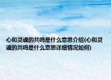 心和靈魂的共鳴是什么意思介紹(心和靈魂的共鳴是什么意思詳細情況如何)