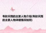 韋馱天翔的主要人物介紹(韋馱天翔的主要人物詳細(xì)情況如何)