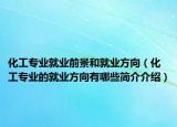 化工專業(yè)就業(yè)前景和就業(yè)方向（化工專業(yè)的就業(yè)方向有哪些簡介介紹）