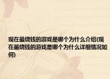 現(xiàn)在最燒錢的游戲是哪個為什么介紹(現(xiàn)在最燒錢的游戲是哪個為什么詳細(xì)情況如何)