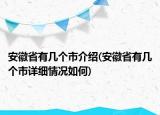 安徽省有幾個(gè)市介紹(安徽省有幾個(gè)市詳細(xì)情況如何)