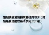 婚姻就是愛情的墳?zāi)菇?jīng)典句子（婚姻是愛情的墳?zāi)拐Z(yǔ)錄簡(jiǎn)介介紹）