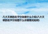 八大天使的名字分別是什么介紹(八大天使的名字分別是什么詳細情況如何)