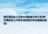 想在海邊住幾天有合適的地方嗎介紹(想在海邊住幾天有合適的地方嗎詳細情況如何)
