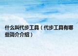 什么叫代步工具（代步工具有哪些簡(jiǎn)介介紹）