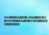 NBA蒂姆哈達威和便士哈達威的區(qū)別介紹(NBA蒂姆哈達威和便士哈達威的區(qū)別詳細情況如何)