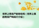 世界上有喪尸的存在嗎（世界上真的有喪尸嗎簡(jiǎn)介介紹）