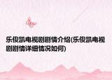 樂俊凱電視劇劇情介紹(樂俊凱電視劇劇情詳細(xì)情況如何)