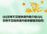 QQ怎樣不花錢快速升級(jí)介紹(QQ怎樣不花錢快速升級(jí)詳細(xì)情況如何)