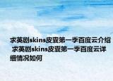 求英劇skins皮囊第一季百度云介紹 求英劇skins皮囊第一季百度云詳細(xì)情況如何