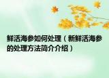 鮮活海參如何處理（新鮮活海參的處理方法簡介介紹）