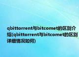 qbittorrent與bitcomet的區(qū)別介紹(qbittorrent與bitcomet的區(qū)別詳細(xì)情況如何)