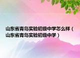 山東省青島實驗初級中學怎么樣（山東省青島實驗初級中學）