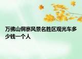 萬(wàn)佛山侗寨風(fēng)景名勝區(qū)觀光車多少錢(qián)一個(gè)人