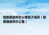 陽新縣政府辦公室班子成員（陽新縣政府辦公室）
