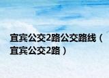 宜賓公交2路公交路線（宜賓公交2路）