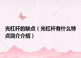 光杠桿的缺點(diǎn)（光杠桿有什么特點(diǎn)簡(jiǎn)介介紹）