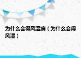 為什么會得風濕?。槭裁磿蔑L濕）