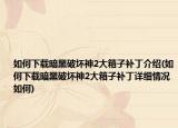 如何下載暗黑破壞神2大箱子補丁介紹(如何下載暗黑破壞神2大箱子補丁詳細情況如何)