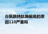 谷氨酰轉(zhuǎn)肽酶偏高的原因110嚴重嗎