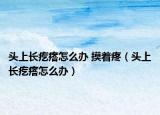 頭上長(zhǎng)疙瘩怎么辦 摸著疼（頭上長(zhǎng)疙瘩怎么辦）