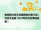 電視劇天使艾美麗劇情分集介紹（天使艾美麗 2013年狄杰執(zhí)導電視?。? /></span></a>
                        <h2><a href=