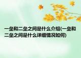 一壘和二壘之間是什么介紹(一壘和二壘之間是什么詳細情況如何)