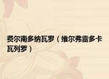 費爾南多納瓦羅（維爾弗雷多卡瓦列羅）