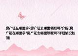 房產(chǎn)證在哪里拿?房產(chǎn)證去哪里領(lǐng)取啊?介紹(房產(chǎn)證在哪里拿?房產(chǎn)證去哪里領(lǐng)取啊?詳細(xì)情況如何)
