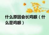 什么原因會長雞眼（什么是雞眼）