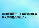 武漢市海管辦（王海青 武漢海事局人事教育處原處長(zhǎng)）
