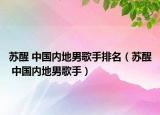蘇醒 中國(guó)內(nèi)地男歌手排名（蘇醒 中國(guó)內(nèi)地男歌手）