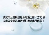 武漢市公安局漢陽(yáng)分局派出所（方文 武漢市公安局武昌區(qū)紫陽(yáng)街派出所民警）