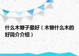 什么木簪子最好（木簪什么木的好簡(jiǎn)介介紹）