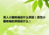 男人小腹疼痛是什么原因（男性小腹疼痛的原因是什么）