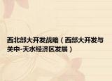西北部大開(kāi)發(fā)戰(zhàn)略（西部大開(kāi)發(fā)與關(guān)中-天水經(jīng)濟(jì)區(qū)發(fā)展）
