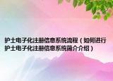 護(hù)士電子化注冊信息系統(tǒng)流程（如何進(jìn)行護(hù)士電子化注冊信息系統(tǒng)簡介介紹）