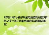 8歲到14歲小孩子玩的電腦游戲介紹(8歲到14歲小孩子玩的電腦游戲詳細(xì)情況如何)