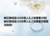 瘋狂猜成語(yǔ)133關(guān)倆人頭上有星星介紹(瘋狂猜成語(yǔ)133關(guān)倆人頭上有星星詳細(xì)情況如何)