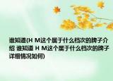 誰知道(H M這個(gè)屬于什么檔次的牌子介紹 誰知道 H M這個(gè)屬于什么檔次的牌子詳細(xì)情況如何)